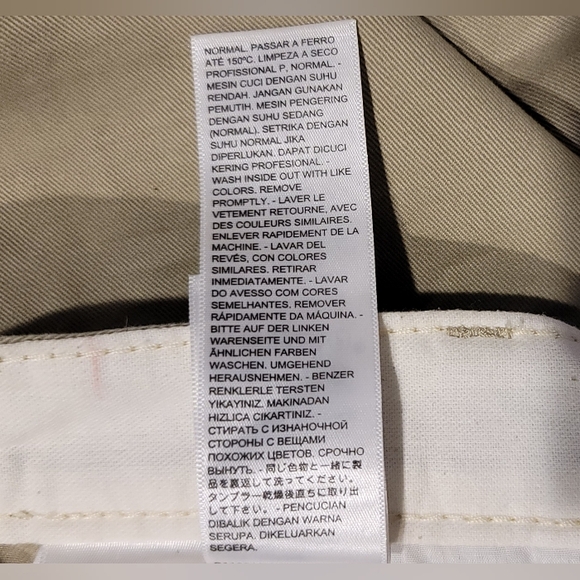 Levi Strauss Dockers Men's Khaki Chino Flat Front Big & Tall Shorts 50x10 - Picture 10 of 11